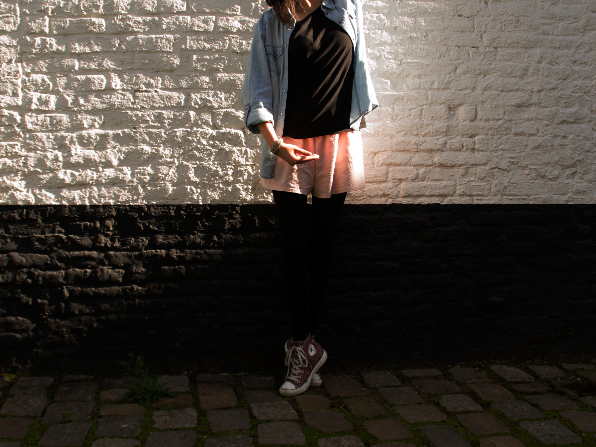 portret fotografie contrast pose ballet licht pizza