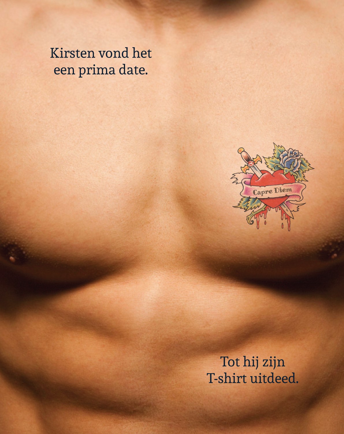 poster A2 eigenschap tattoo date spellingsfout
