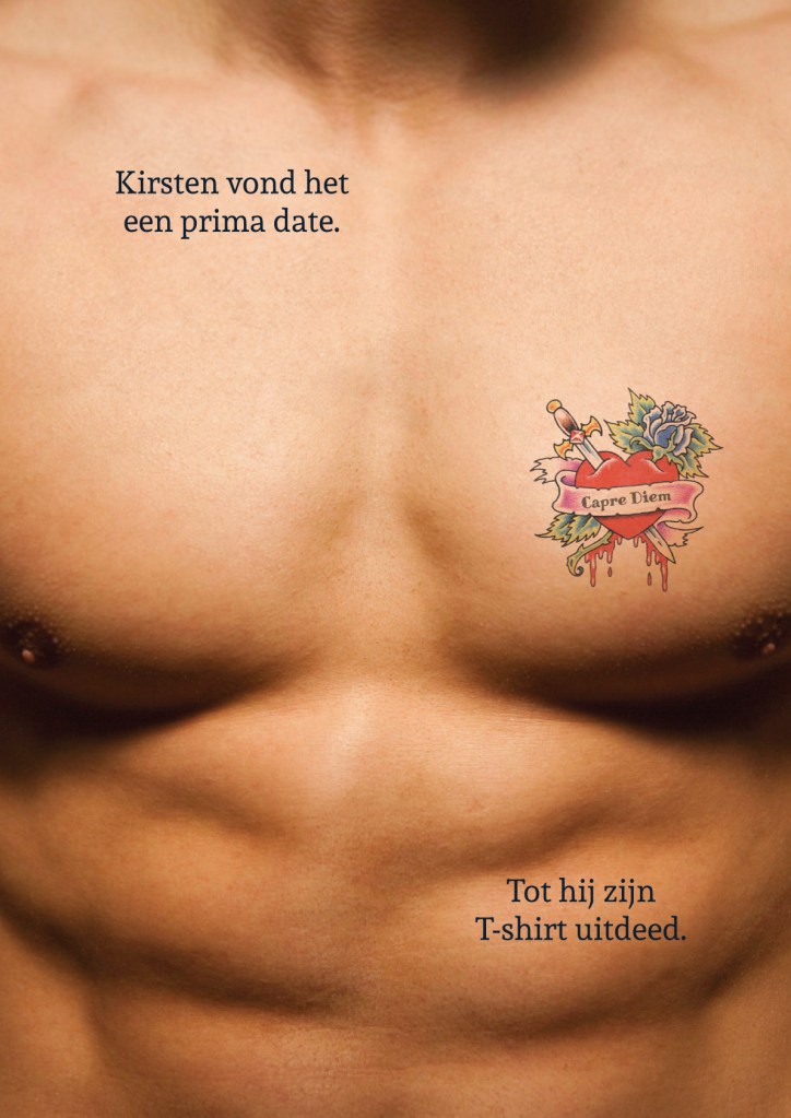 poster A2 eigenschap tattoo date spelfout