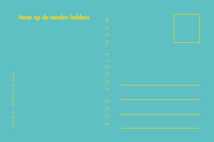 postcard spreekwoorden back