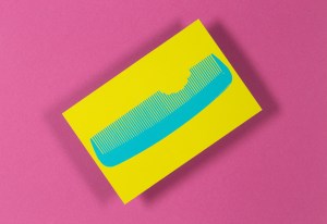 Postkaartje front spreekwoorden Bond Zonder Naam haar op de tanden hebben