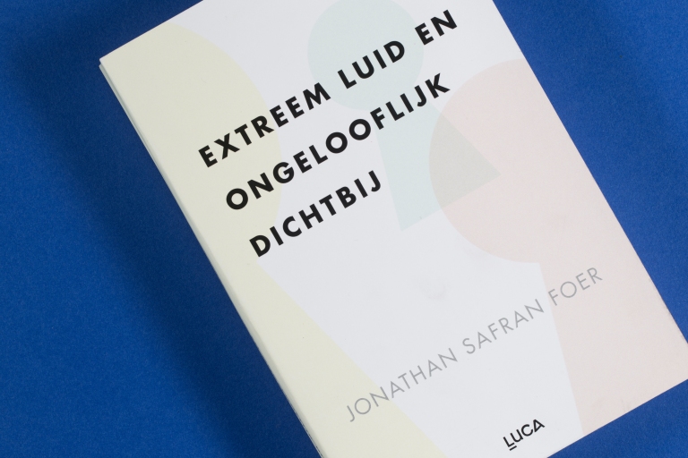 Boekcover Jonathan Safran Foer Extreem luid en ongelooflijk dichtbij grafisch ontwerp omslag design
