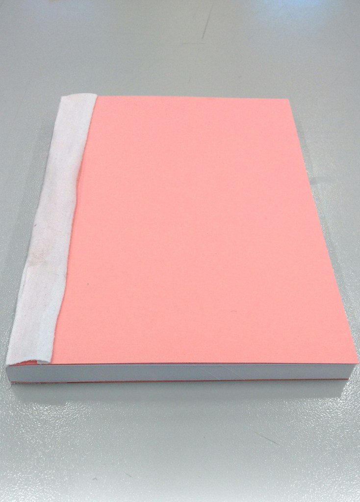 boekbinden schutbladen Lumbeck lijmen