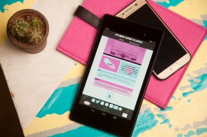 StuBru Goes Classic tablet web design classical music pop festival