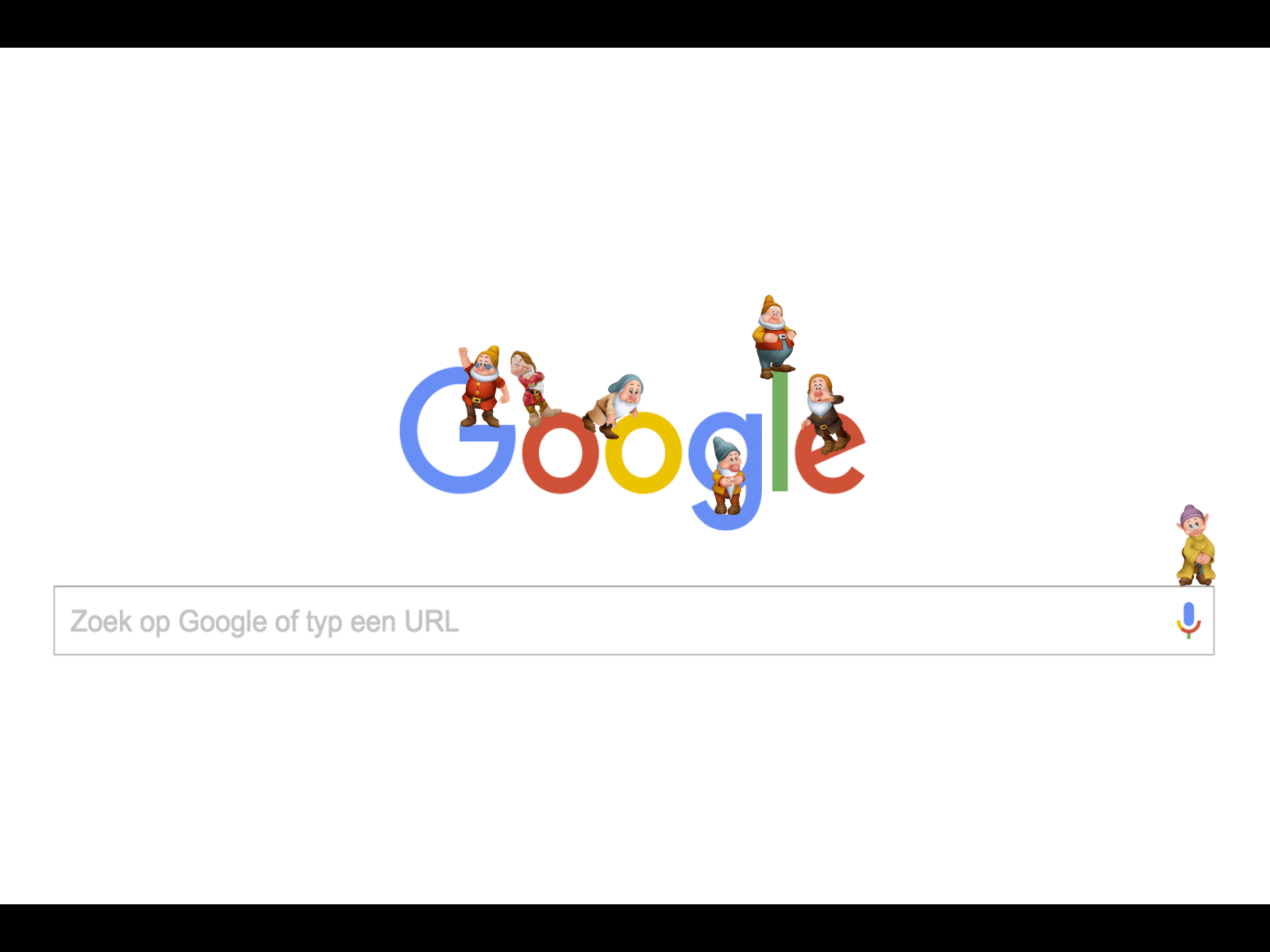 Google doodle Snow White and the Seven Dwarfs Disney first long animated movie