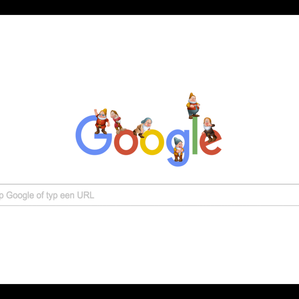 Google doodle Snow White and the Seven Dwarfs Disney first long animated movie