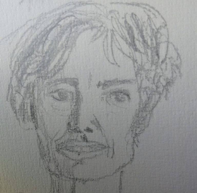 portrait drawing pencil