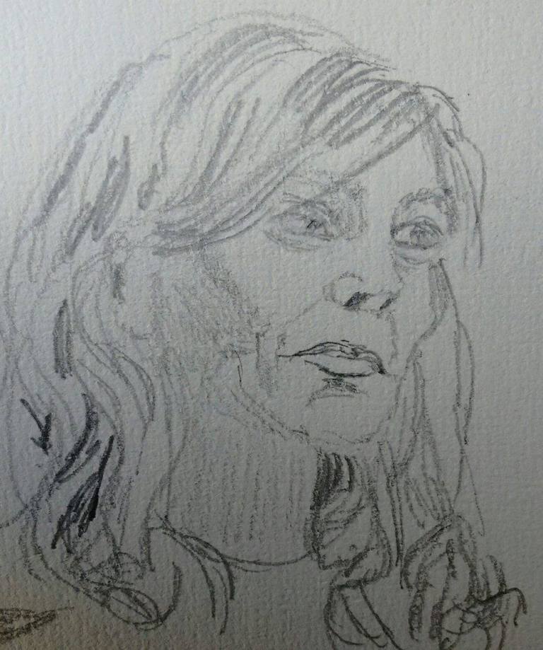 portrait drawing pencil