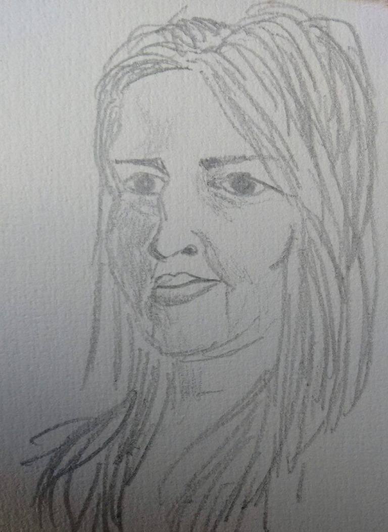 portrait drawing pencil
