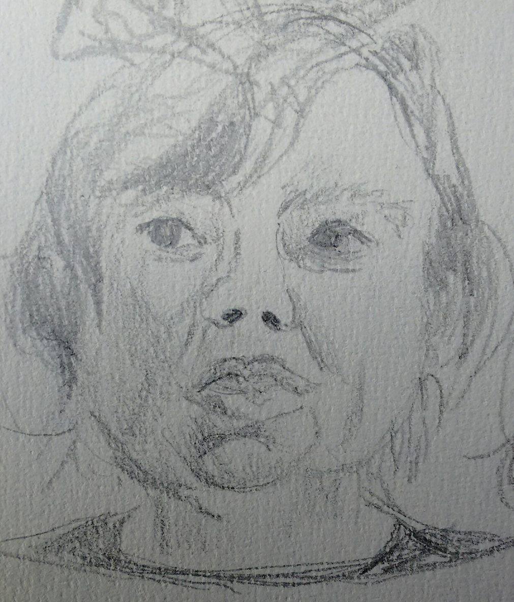 portrait drawing pencil