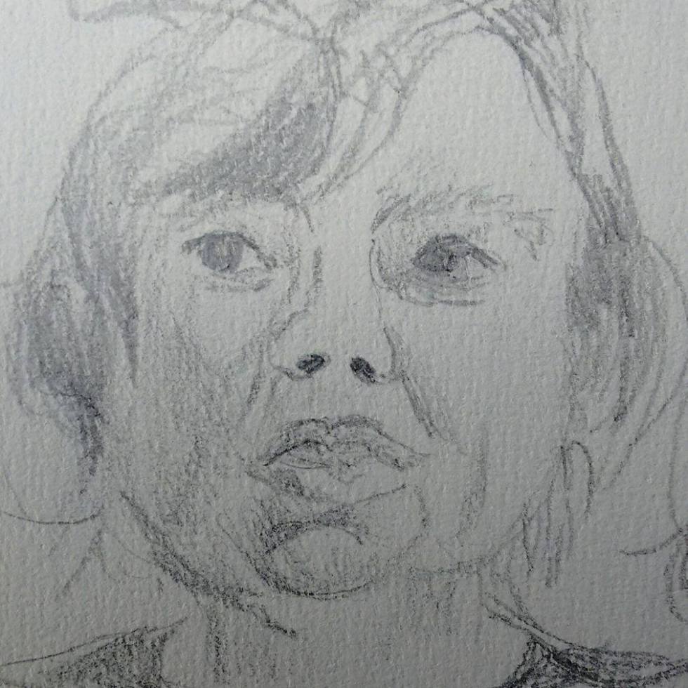 portrait drawing pencil