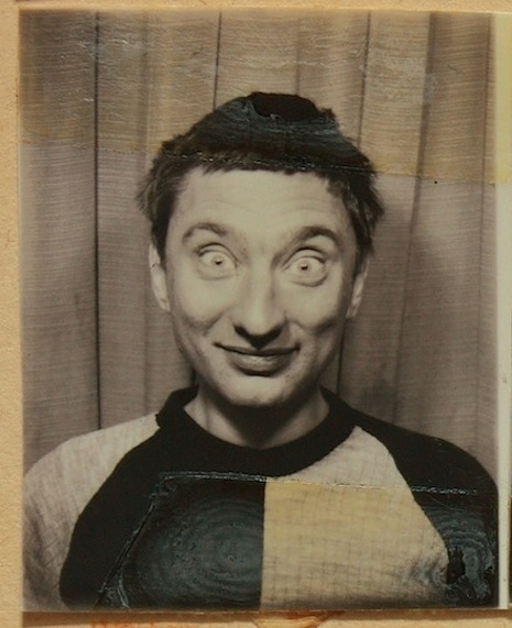 Barney Bubbles—photo-booth portrait.
