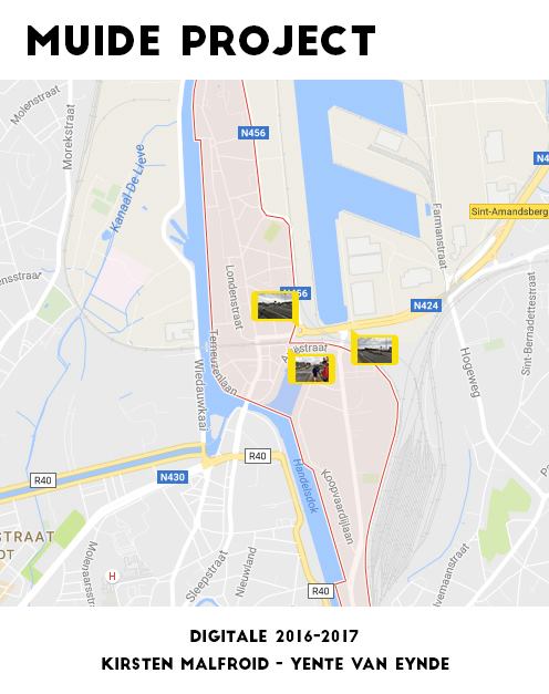 Muide stadsplan wijk knelpunten verkeer