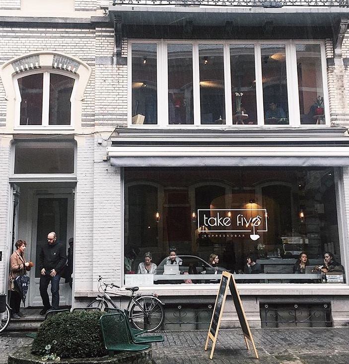 Take Five Espressobar Ghent coffee bar location