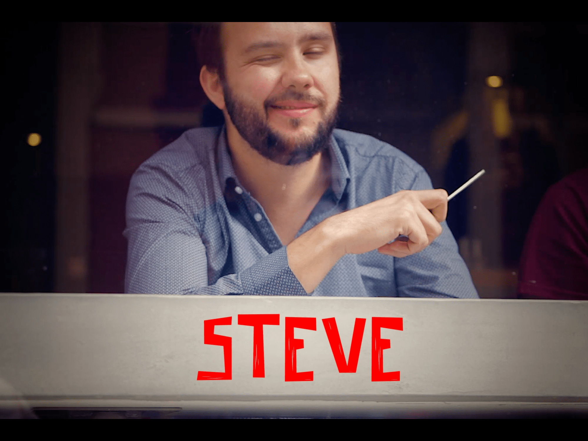 Film still Snap X title sequence remake Postbus X