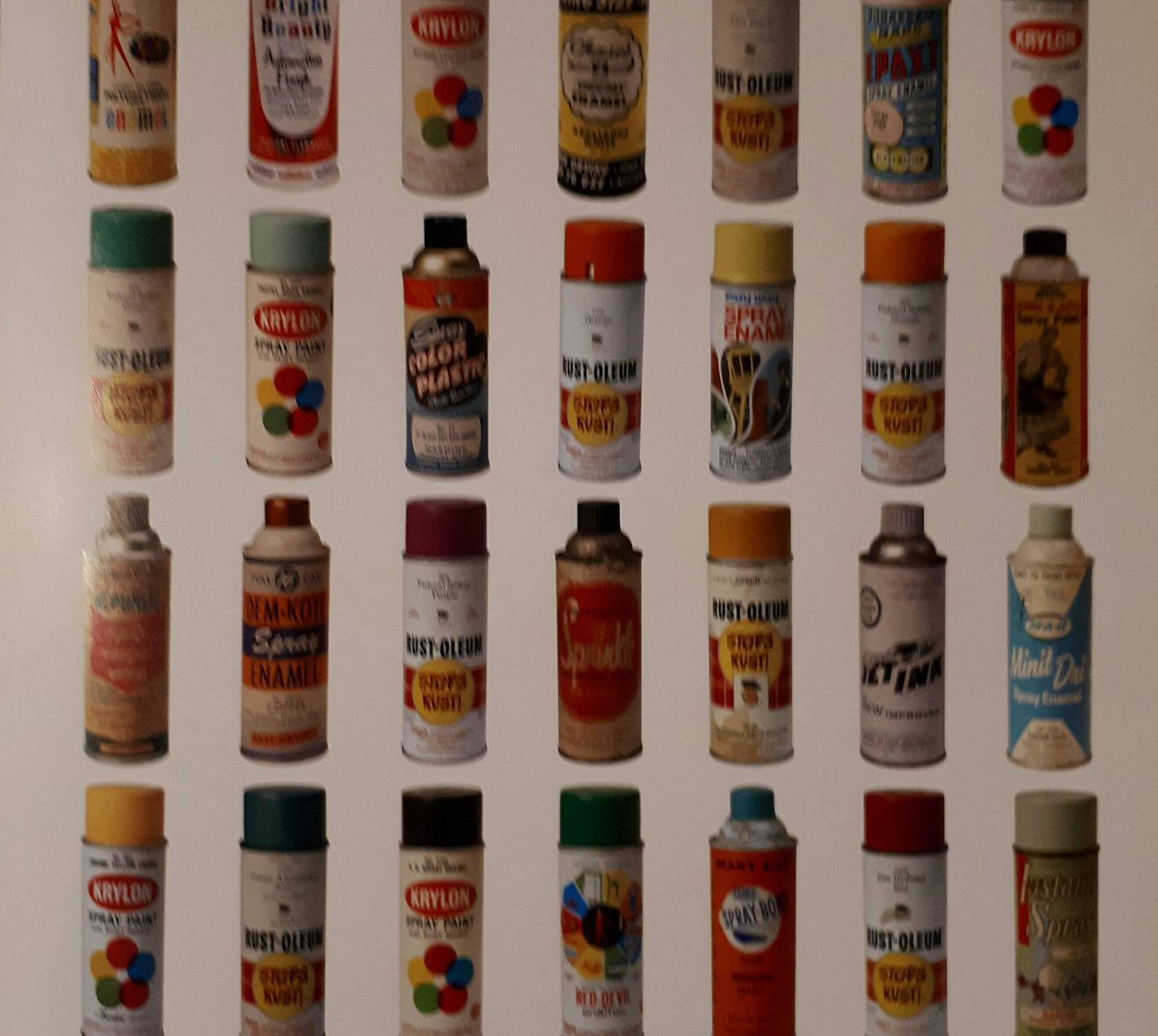 The History of American Graffiti vintage spray cans