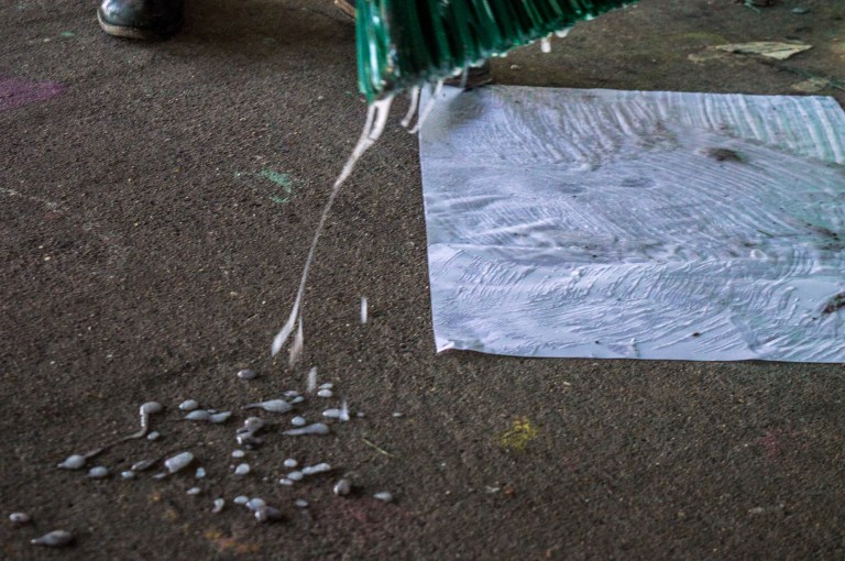 paste-up Keizersviaduct Gent how to Niels Depoorter