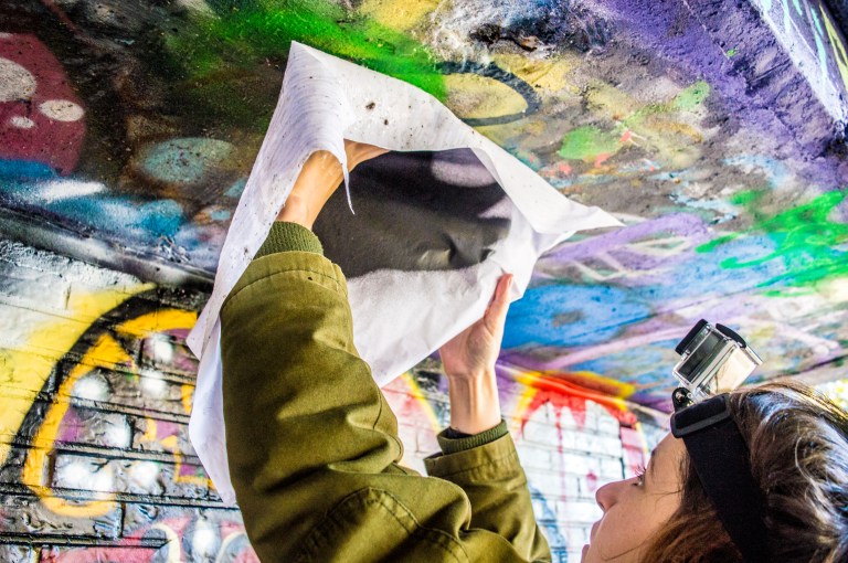 paste-up Keizersviaduct Gent how to Niels Depoorter