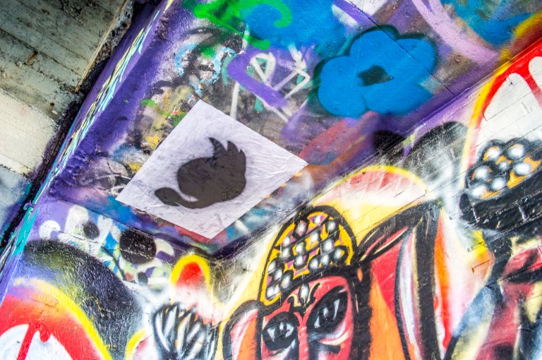 paste-up Keizersviaduct Gent how to Niels Depoorter