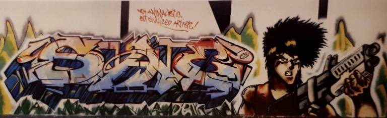 SAE (Miami, 1987) graffiti