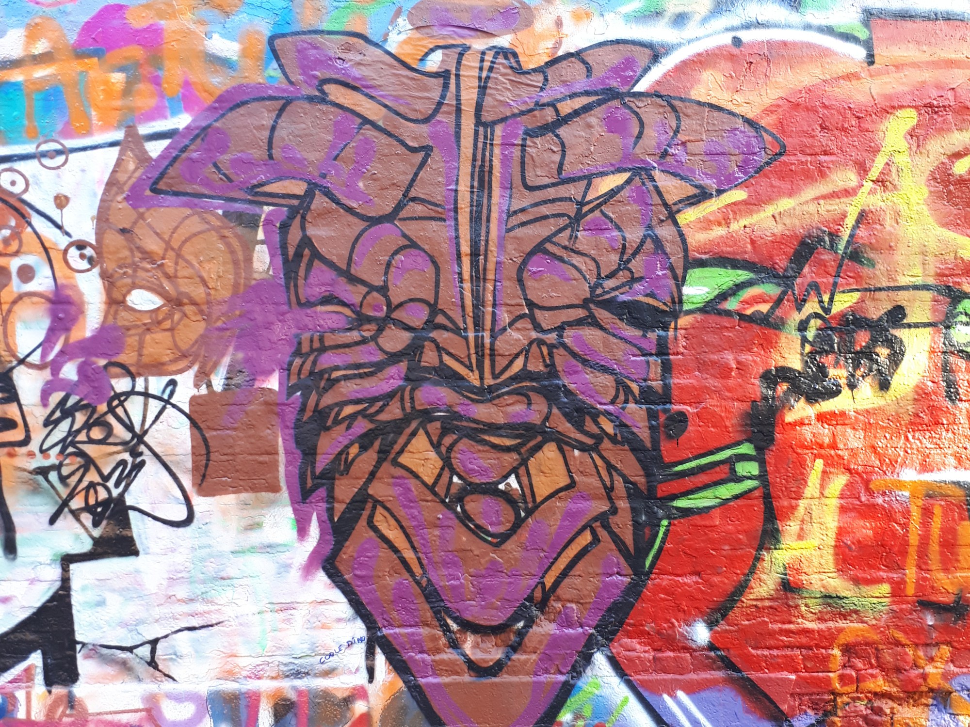 Rick Molyneux Wallin' vzw graffiti Graffitisteeg Gent