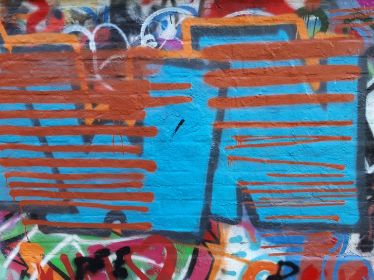 Can control: strepen graffiti street art workshop oefensessie introductie Wallin' vzw