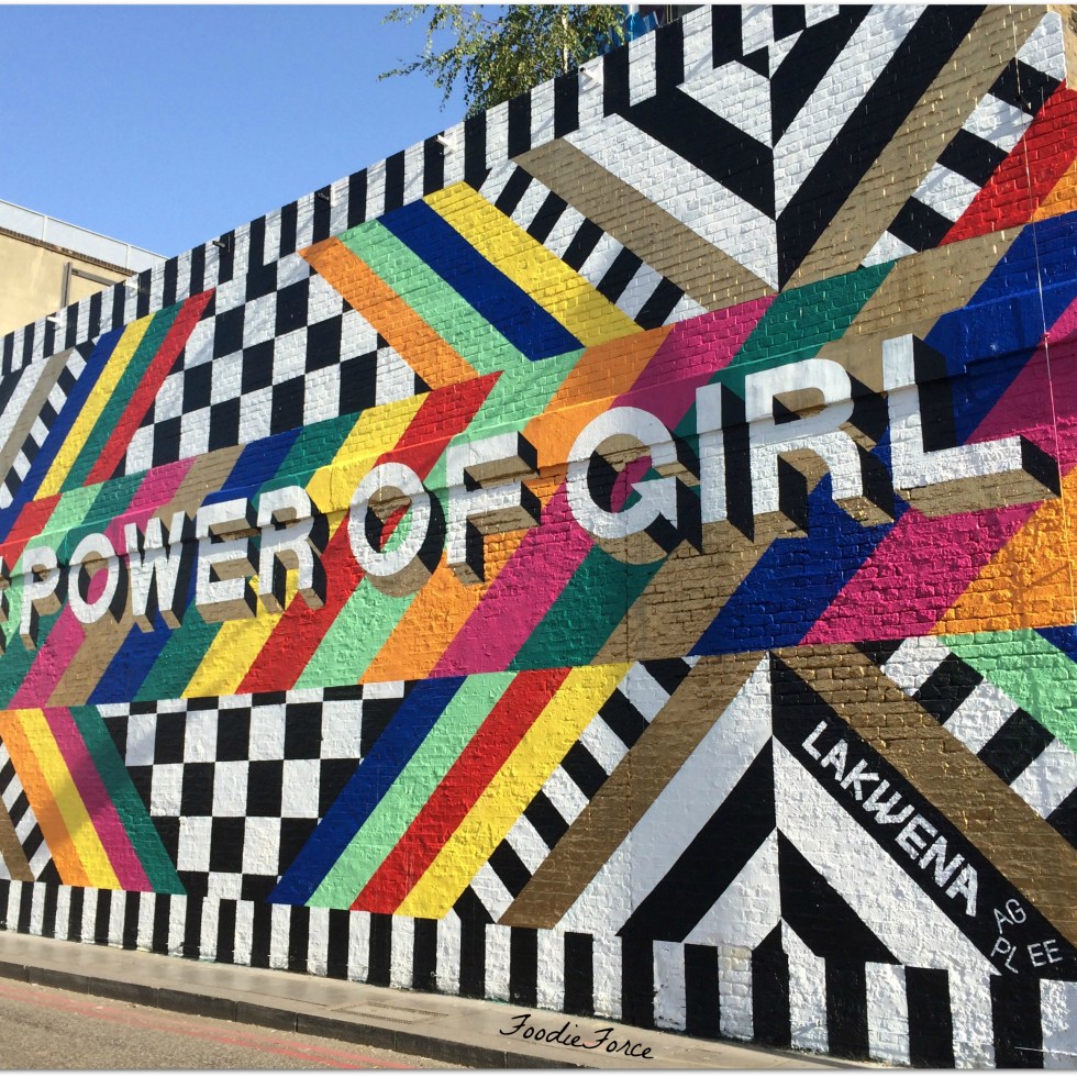 Girl Power street art feminist statement