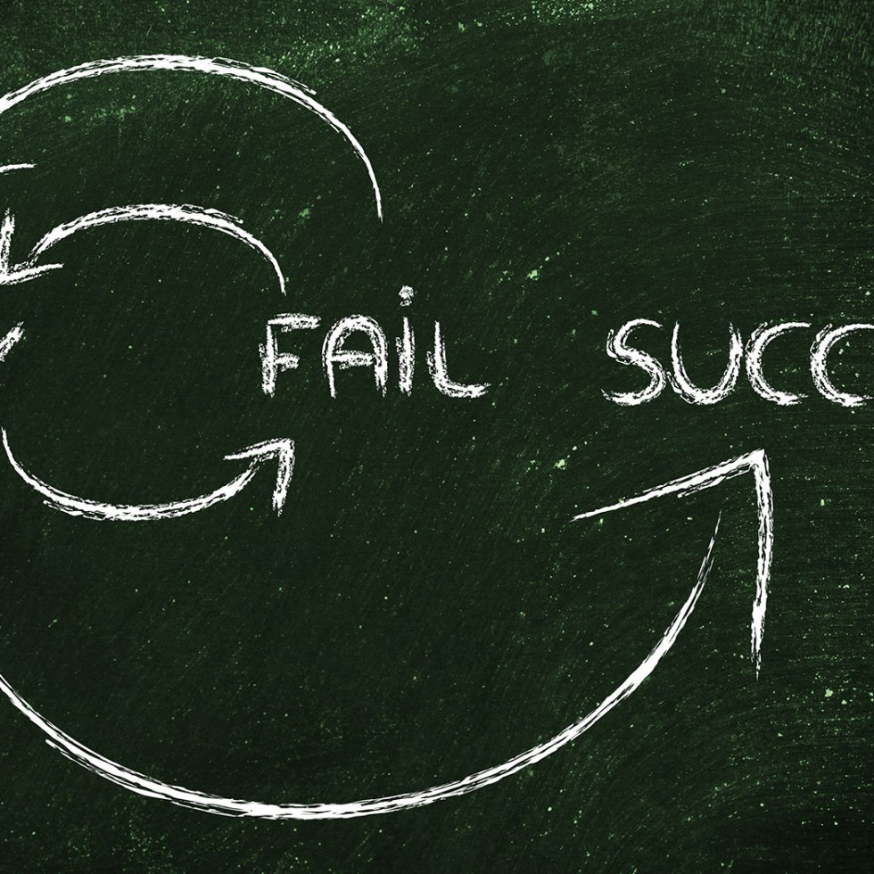 Failure leads to succes
