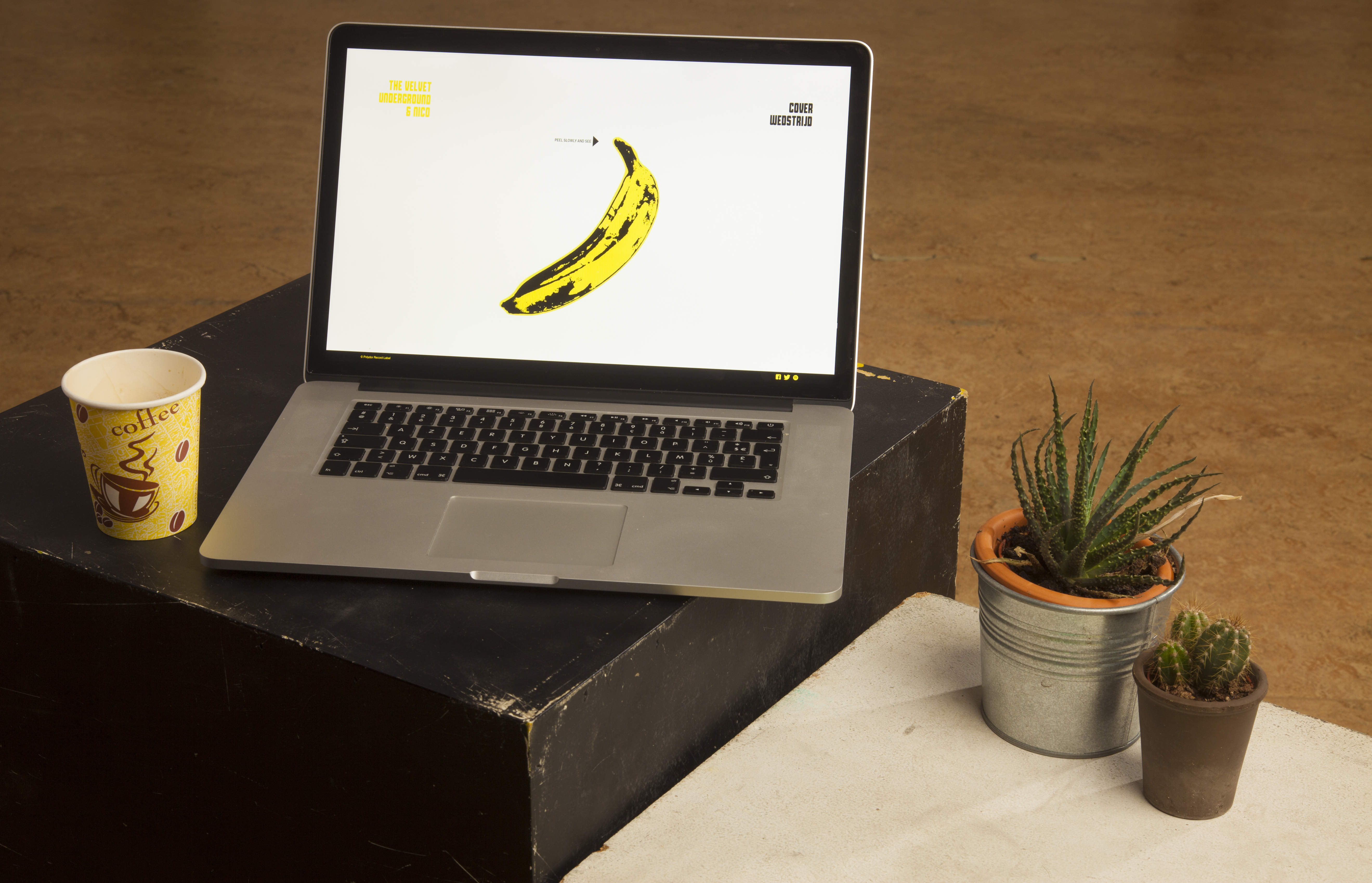 The Velvet Underground & Nico - Cover wedstrijd portfolio photography web design