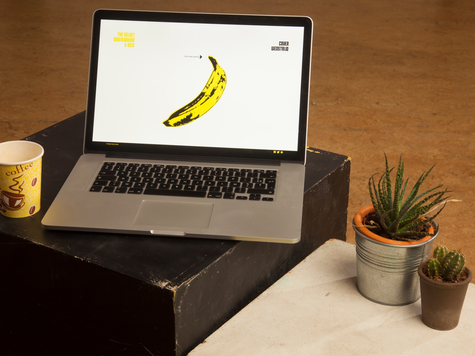 The Velvet Underground & Nico - Cover wedstrijd portfolio photography web design