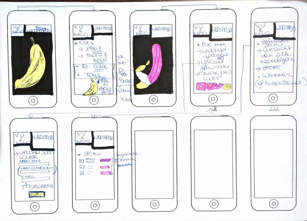 Wireframes The Velvet Underground & Nico rerelease record anniversary wedstrijd cover reglement re-issue tour winnaar upload stem