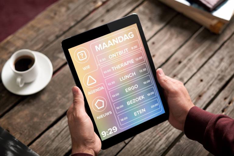 Mock-up agenda app app design PZ Duffel