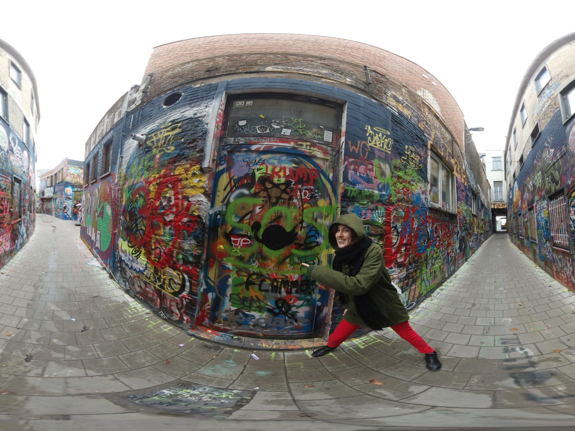 Interactive VR game on street art in Ghent