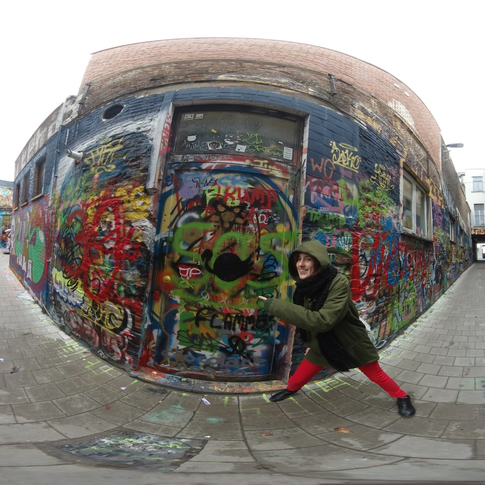 Interactive VR game on street art in Ghent